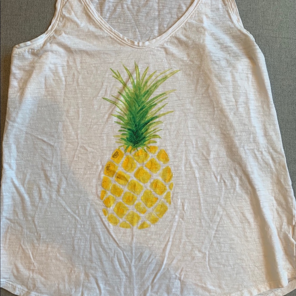Pineapple tank top